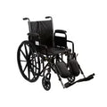 McKesson Manual Wheelchair – 16" Seat – 250 lb Capacity