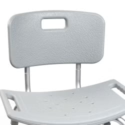 McKesson Adjustable Bath Bench with Removable Backrest – 300 lb Capacity