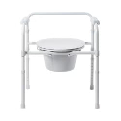 McKesson 3-in-1 Commode Chair – 13¼" Seat – 350 lb Capacity